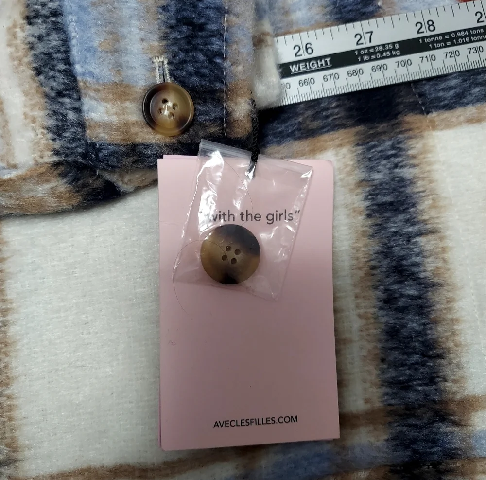 NWT Avec Les Filles Shacket Size 3X